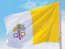 Vatican flag. 