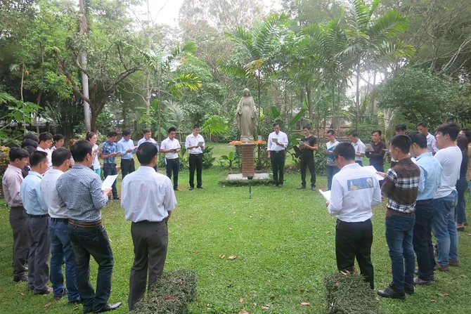 Vietnamese Youth Leaders annual lenten retreat in Thailand Mar 17 18 2015 Credit Fr Anthony Le Duc SVD CNA 3 24 15