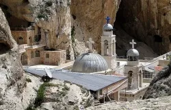 St. Thekla convent, whence the nuns were abducted, in Ma'loula, Syria. ?w=200&h=150