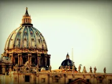 View of St. Peter's Basilica. 
