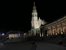 A vigil held outside the Sanctuary of Fatima, May 10, 2017. 