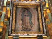 The image of Our Lady of Guadalupe in Mexico City, Mexico.