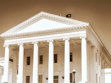 The Virginia State Capitol in Richmond. 