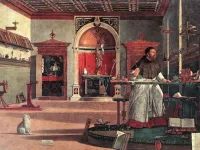 St. Augustine in his Study / 