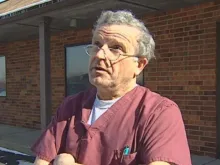 Dr. Urich Klopfer. Image from WNDU-TV South Bend