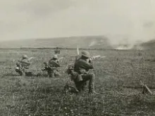 WWI Battle of the Hindenburg Line.