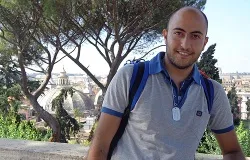 Wael Salibi moved to Rome in September 2012. Photo courtesy of Wael Salibi.?w=200&h=150