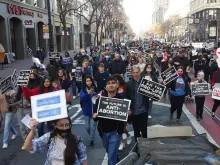 The Walk for Life West Coast in San Francisco, Calif., Jan. 23, 2021. Credit: Walk for Life West Coast.
