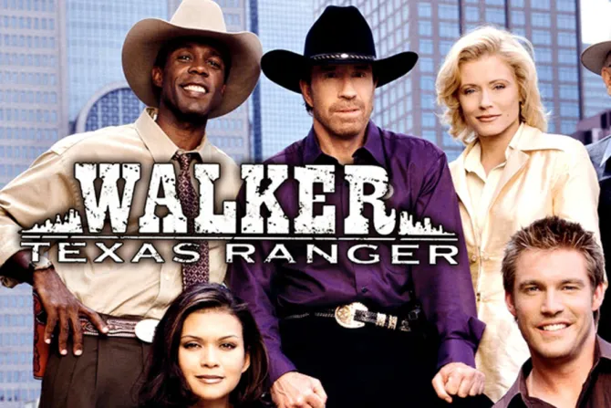 Walker Texas Ranger poster Credit CBS Paramount CNA