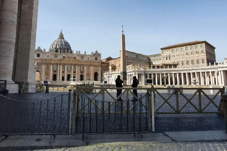 St. Peter's Basilica and square closed to public March 10, 2020. ?w=200&h=150