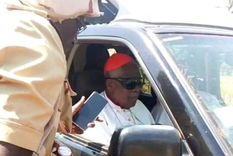 Cardinal Christian Tumi, pictured after his liberation on Nov. 6, 2020. ?w=200&h=150
