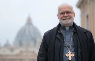 Archbishop John Jihad Battah, Syriac Catholic Archbishop of Damascus, Syria, at the Vatican. Credit: Daniel Ibáñez.