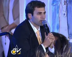 Felipe Passos speaks at the World Youth Day 2013 prayer vigil. ?w=200&h=150