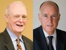 William B. May / California Governor Jerry Brown