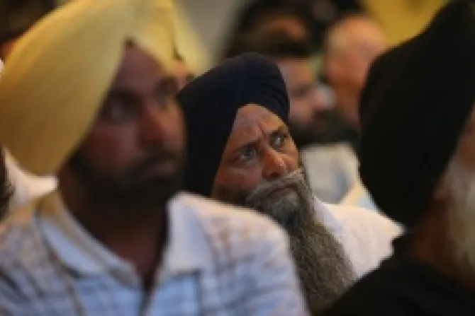 Wisconsin Community Reels After Gunman Kills Six At Sikh Temple Credit Scott Olson Getty Images News Getty Images CNA US Catholic News 8 6 12