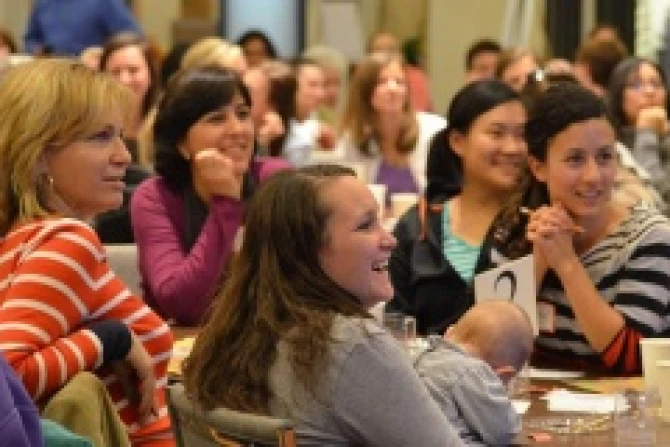 Women take part in a special event for Mission Week Photo courtesy of Holy Name Parish CNA 10 23 13