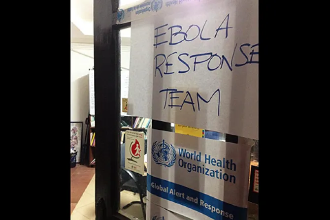 World Health Organization responds to the 2014 Ebola hemorrhagic fever outbreak across Guinea northern Liberia Sierra Leone and Nigeria Credit Daniel J DeNoon CDC CNA 8 8 14