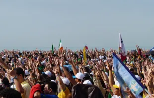World Youth Day pilgrims in 2013.  