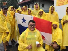 World Youth Day pilgrims from Panama July 30, 2016. 