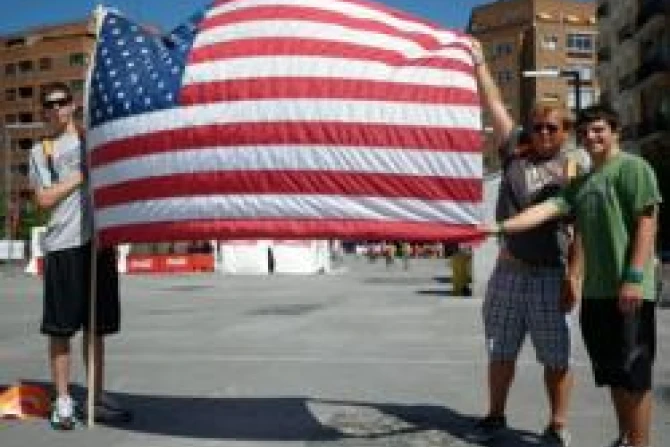 World Youth Day pilgrims from the Brooklyn diocese CNA340x269 US Catholic News 8 16 11