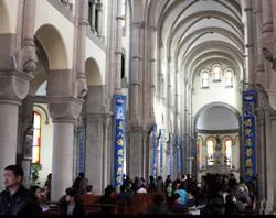 Worshipers in the Basilica of Our Lady of Sheshan in February 2011. ?w=200&h=150
