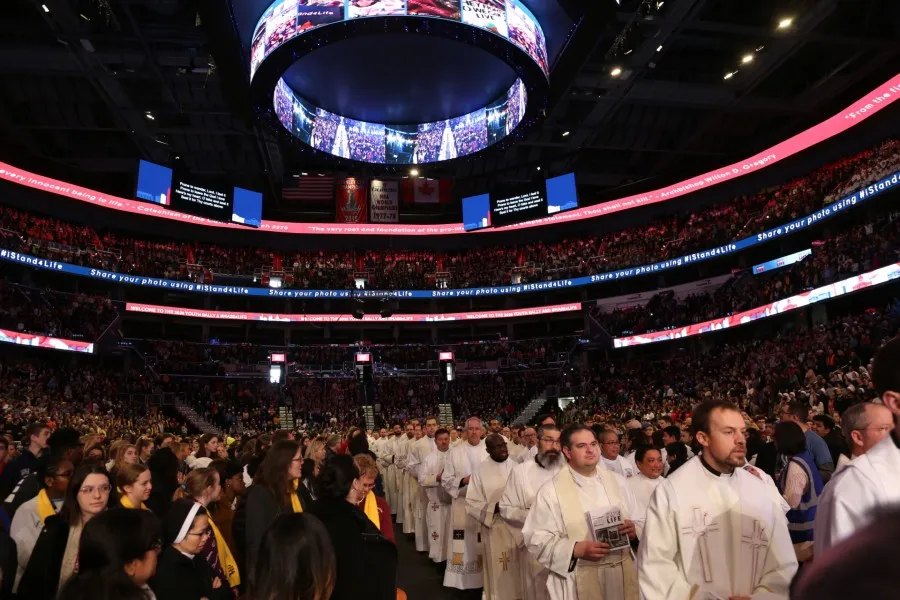 Priests and Catholics at the Youth Mass for Life 2020. ?w=200&h=150