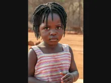 Young girl in Zimbabwe. 