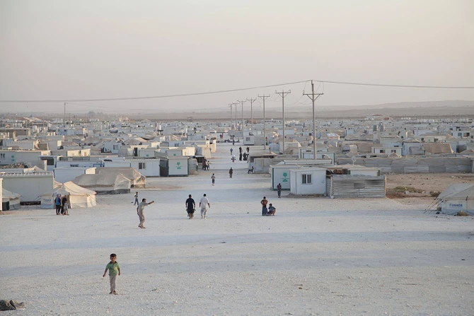 Zaatari refugee camp in Jordan Courtesy of the US Holocaust Memorial Museum CNA 8 17 15