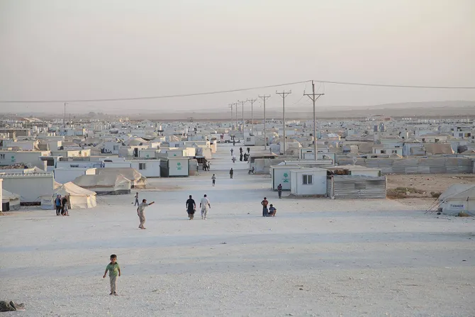 Zaatari refugee camp in Jordan Courtesy of the US Holocaust Memorial Museum CNA 8 17 15