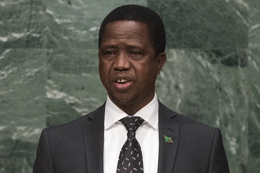 Zambian president Edgar Lungu, who was recently rebuked by Christian leaders, addresses the United Nations, Sept. 29, 2015. ?w=200&h=150