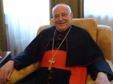 The late Cardinal Zenon Grocholewski, pictured in 2012. 