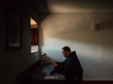 A monk from the Monastery of Santo Domingo de Silos in Spain.