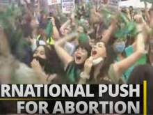 Pro-abortion activists include the Marea Verde, or Green Wave Movement, a grassroots coalition of protesters who wear green bandanas at events.