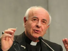 Archbishop Vincenzo Paglia, president of the Pontifical Academy for Life, pictured May 24, 2016. 