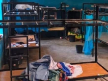 Empty beds in a student dormitory at St Mary's Catholic School in the Kontagora Diocese.on Nov. 21, 2025.