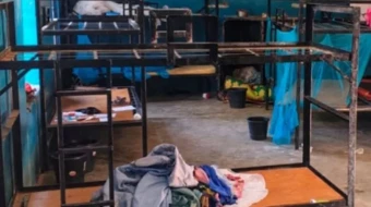 Empty beds in a student dormitory at St Mary's Catholic School in the Kontagora Diocese.on Nov. 21, 2025.