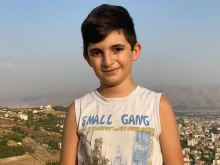 Majed, a Syrian refugee living in Zahlé, Lebanon.