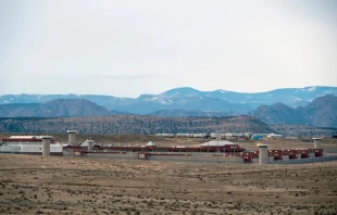 A view of the United States Penitentiary Administrative Maximum Facility, also known as the ADX or “Supermax” prison in Florence, Colorado. The facility has been dubbed the “Alcatraz of the Rockies” because of its remote location and harsh security measures. Credit: JASON CONNOLLY/AFP via Getty Images