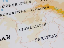 Afghanistan map.