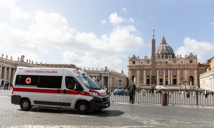 ambulance at st peters