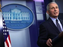 Dr. Anthony Fauci, director of the National Institute of Allergy and Infectious Diseases, speaks during a White House press briefing, conducted by White House Press Secretary Jen Psaki, at the White House Jan. 21.