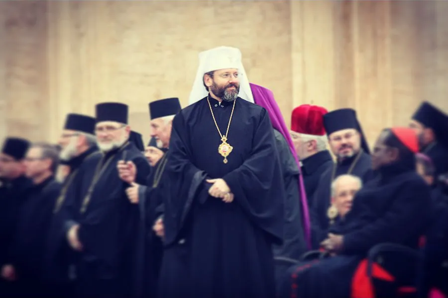 His Beatitude Archbishop Sviatoslav Shevchuk at the Vatican. ?w=200&h=150