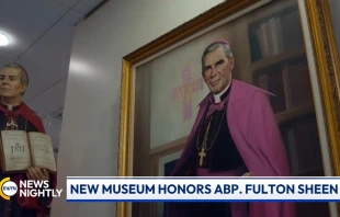 The Spalding Institute in the Diocese of Peoria, Illinois, is being transformed into “The Fulton J. Sheen Experience,” an expansion of the Sheen museum, which has been open since 2008.  Credit: “EWTN News Nightly”/Screenshot