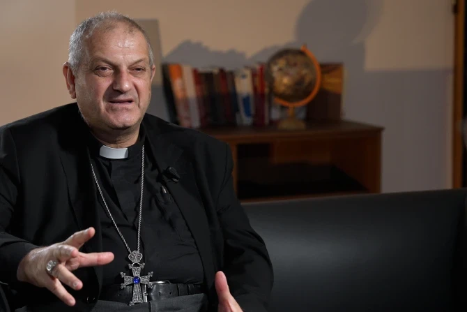 The archbishop of Homs for the Syriac Catholics, Jacques Mourad, speaks with ACI MENA, CNA’s Arabic-language news partner, about the challenges to the Church in Syria.?w=200&h=150
