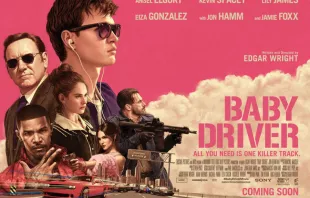 Official movie poster for "Baby Driver" /   Working Title Films