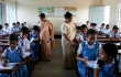 Catholic religious sisters conduct classes at a school they run outside Dhaka, Bangladesh, on Nov. 2, 2023.