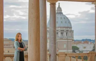 Barbara Jatta at the Vatican. Courtesy of the Vatican Museums. 