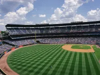 Baseball field. Via Unsplash.com.