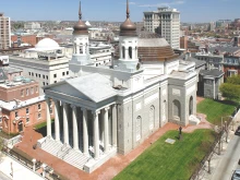 Basilica of the National Shrine of the Assumption, the seat of the Archdiocese of Baltimore.