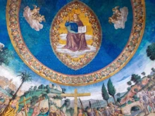 The Roman Basilica of the Holy Cross of Jerusalem.